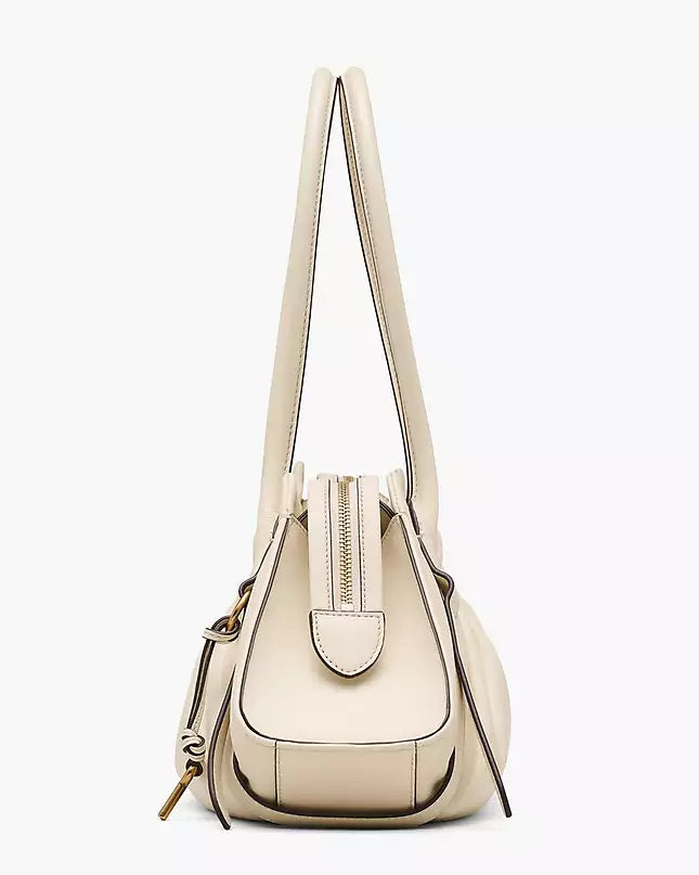 THE CRISTINA SATCHEL IVORY