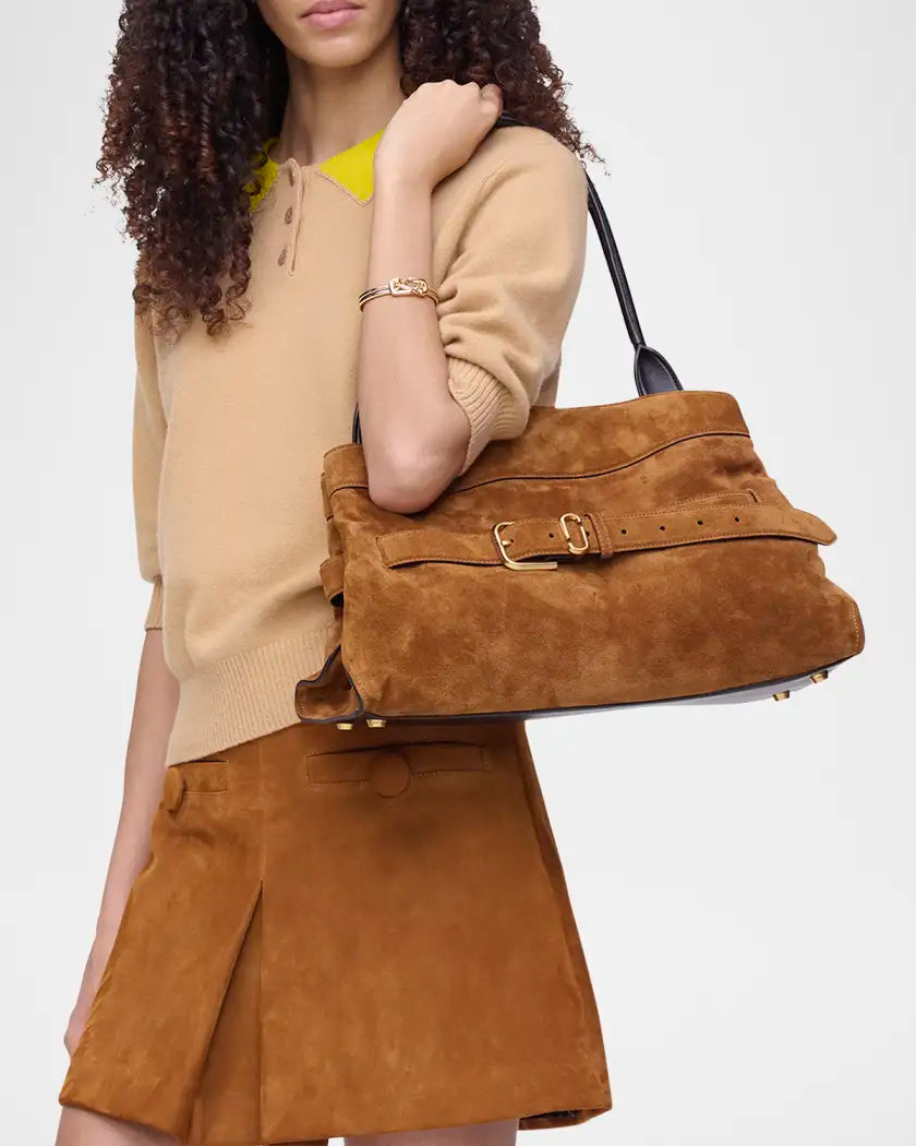 Marc Jacobs
The Satchel Suede Shoulder Bag CHOPPER