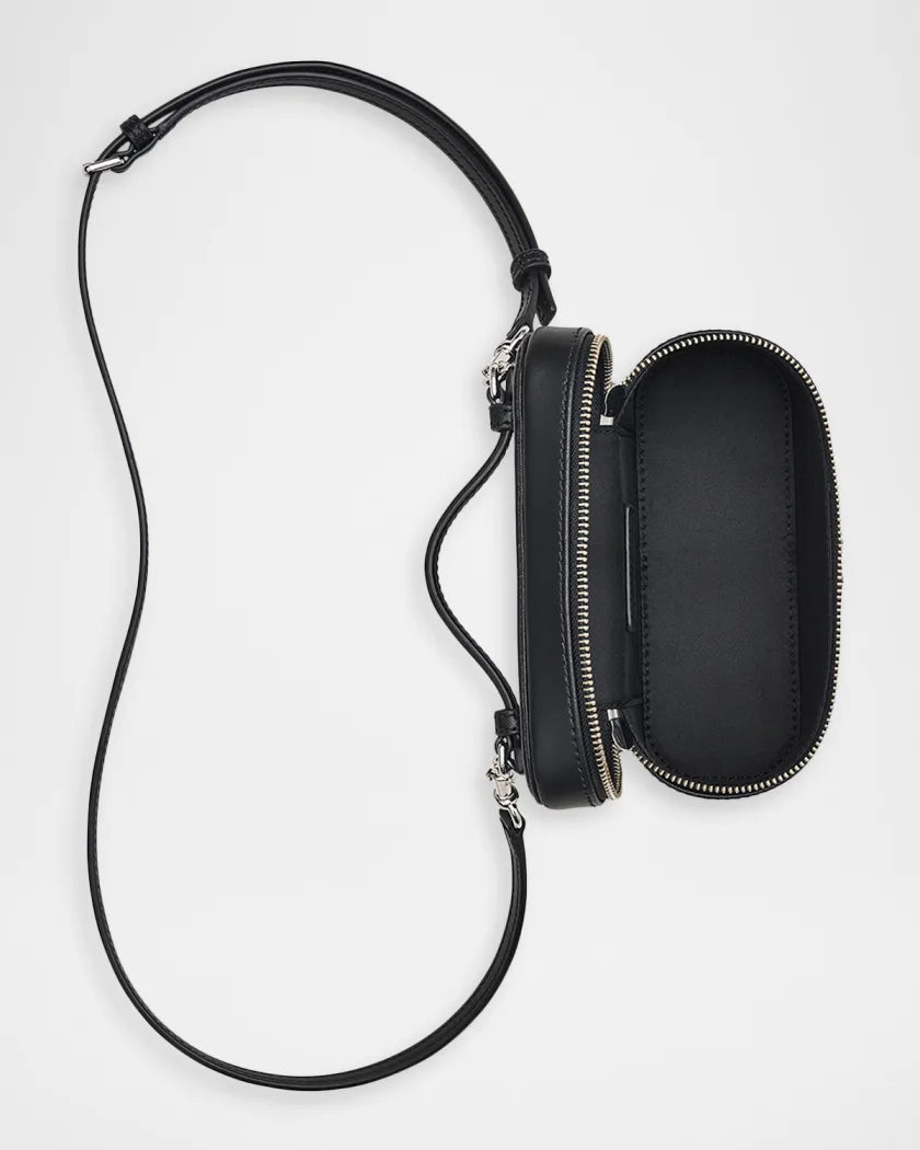 Marc Jacobs
The Vanity East-West Leather Shoulder Bag Black