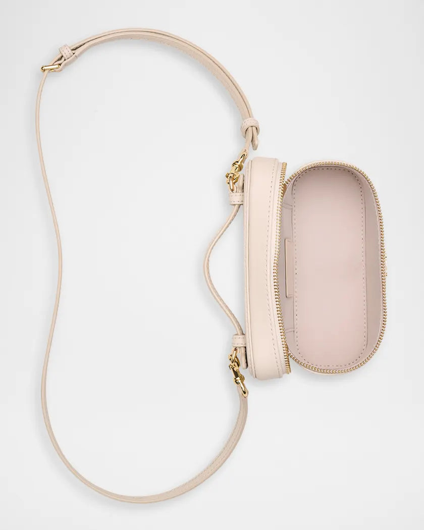 Marc Jacobs
The Vanity East-West Leather Shoulder Bag Cloud White
