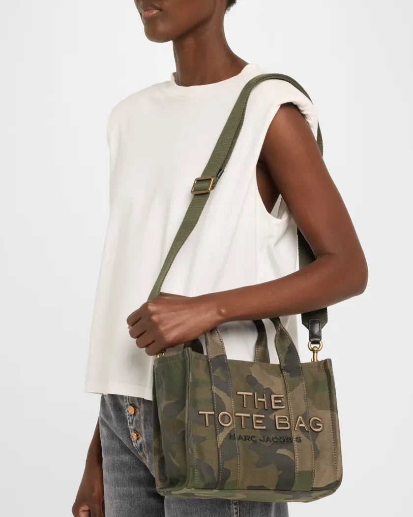 The Small Camo-Print Tote Bag